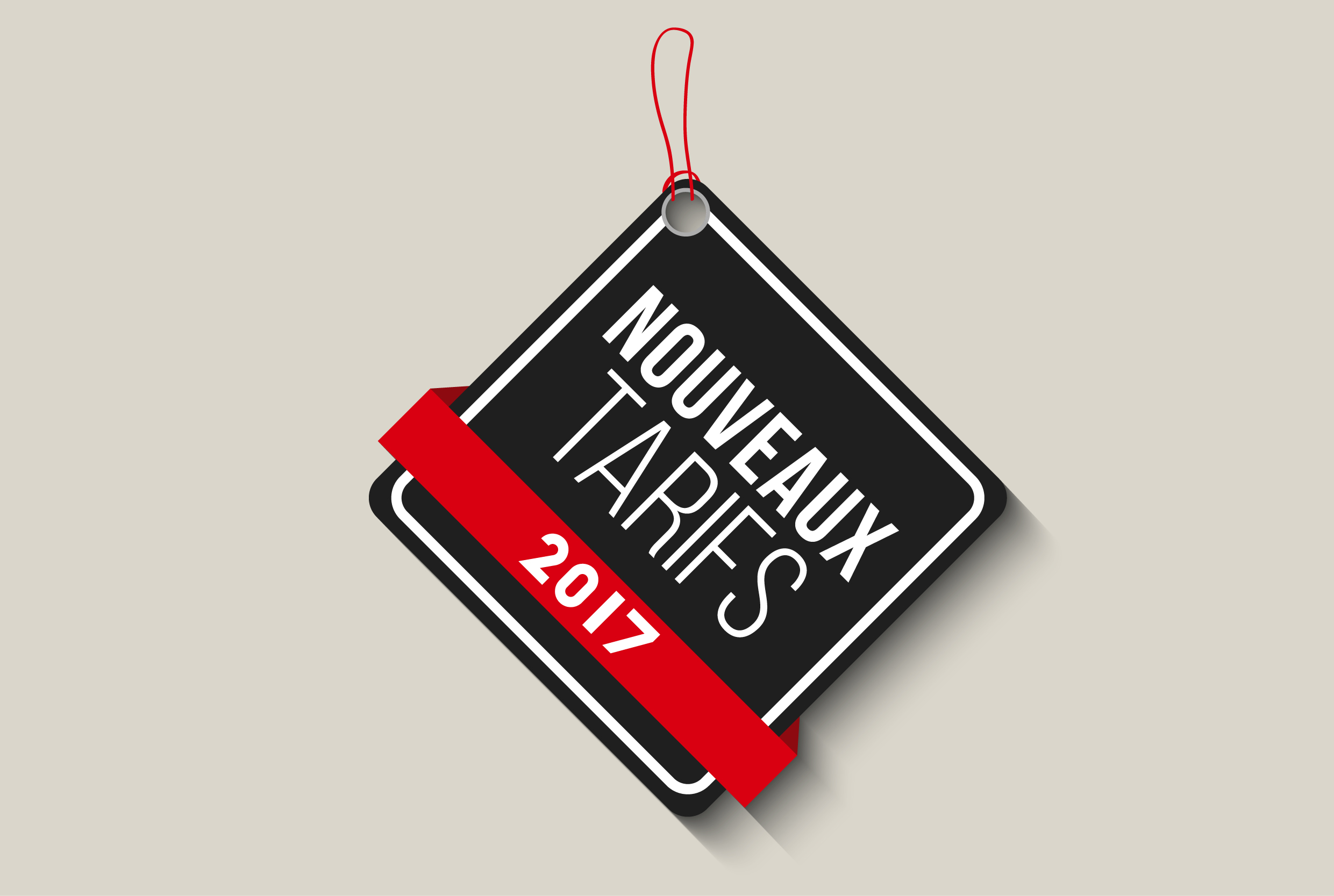 Nouveaux Tarifs 2017